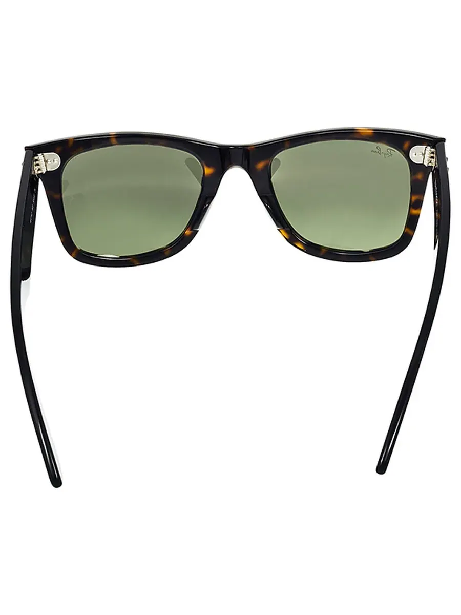 Солнцезащитные очки Ray Ban Original Wayfarer Classic Green Classic G-15 унисекс RB2140 902 50 Ray-Ban — изображение 4 из 5