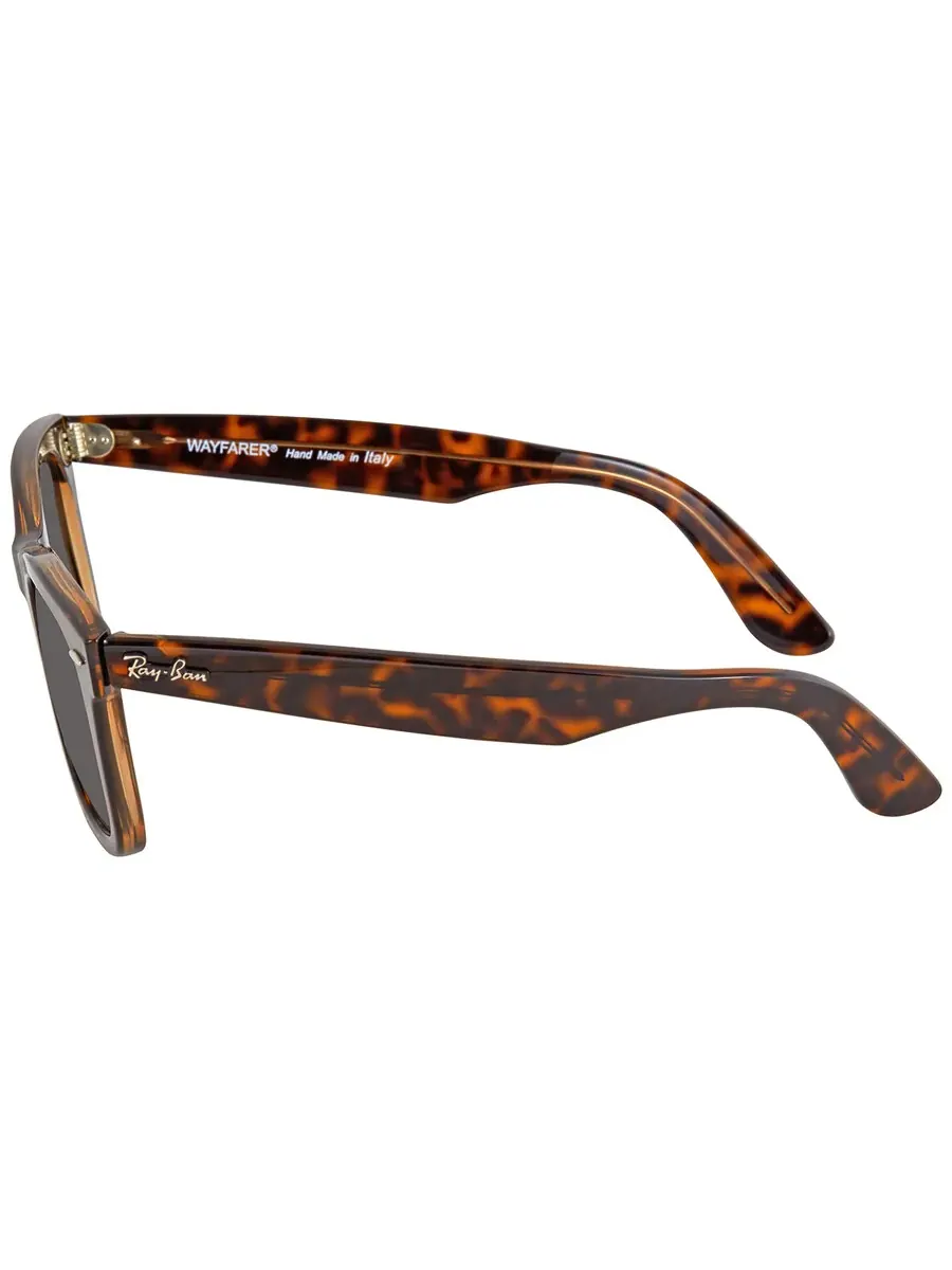 Солнцезащитные очки Ray Ban Original Wayfarer Bicolor Dark Grey Square унисекс RB2140 1292B1 50 Ray-Ban — изображение 3 из 4