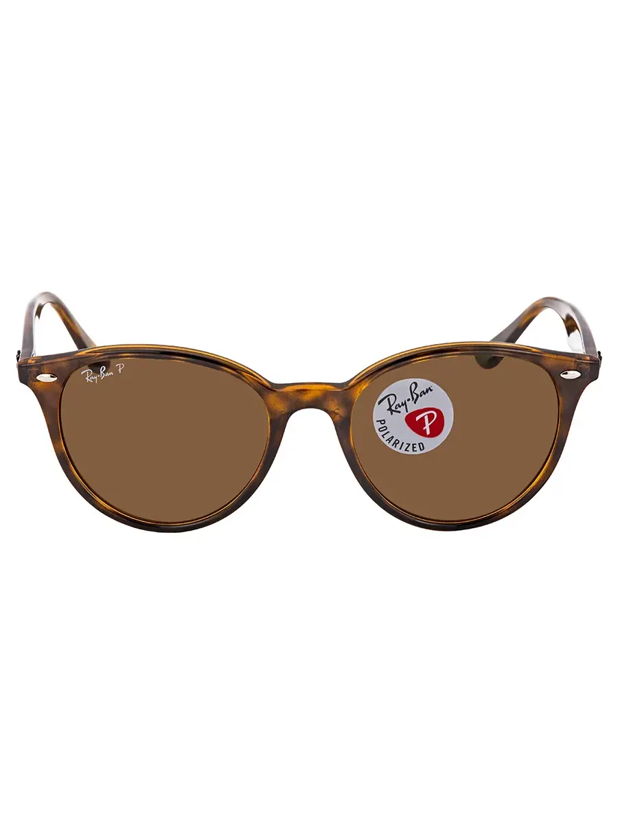 Солнцезащитные очки Ray Ban Polarized Brown Classic B-15 Phantos унисекс RB4305 710/83 53 Ray-Ban
