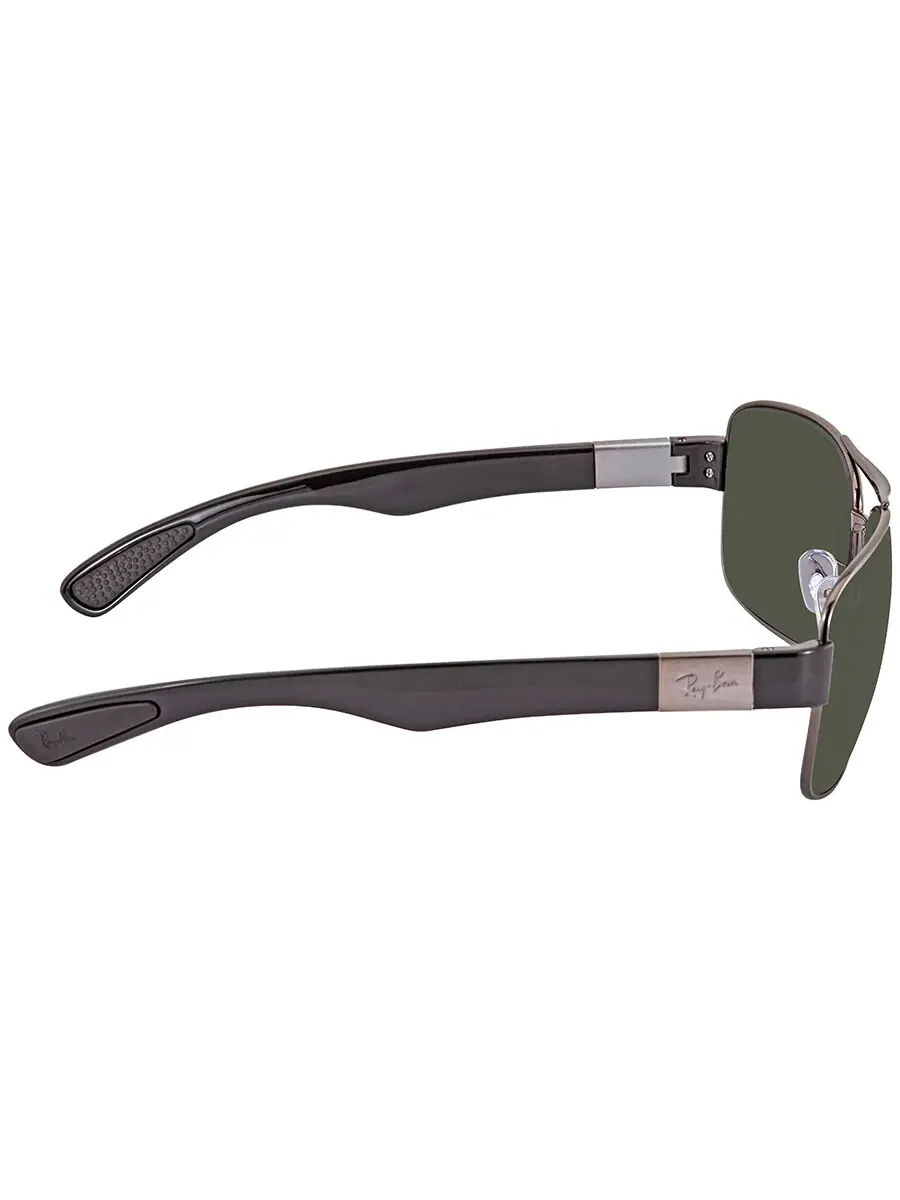 Солнцезащитные очки мужские Ray Ban Polarized Green Classic G-15 Square RB3522 004/9A 64 Ray-Ban — изображение 3 из 4