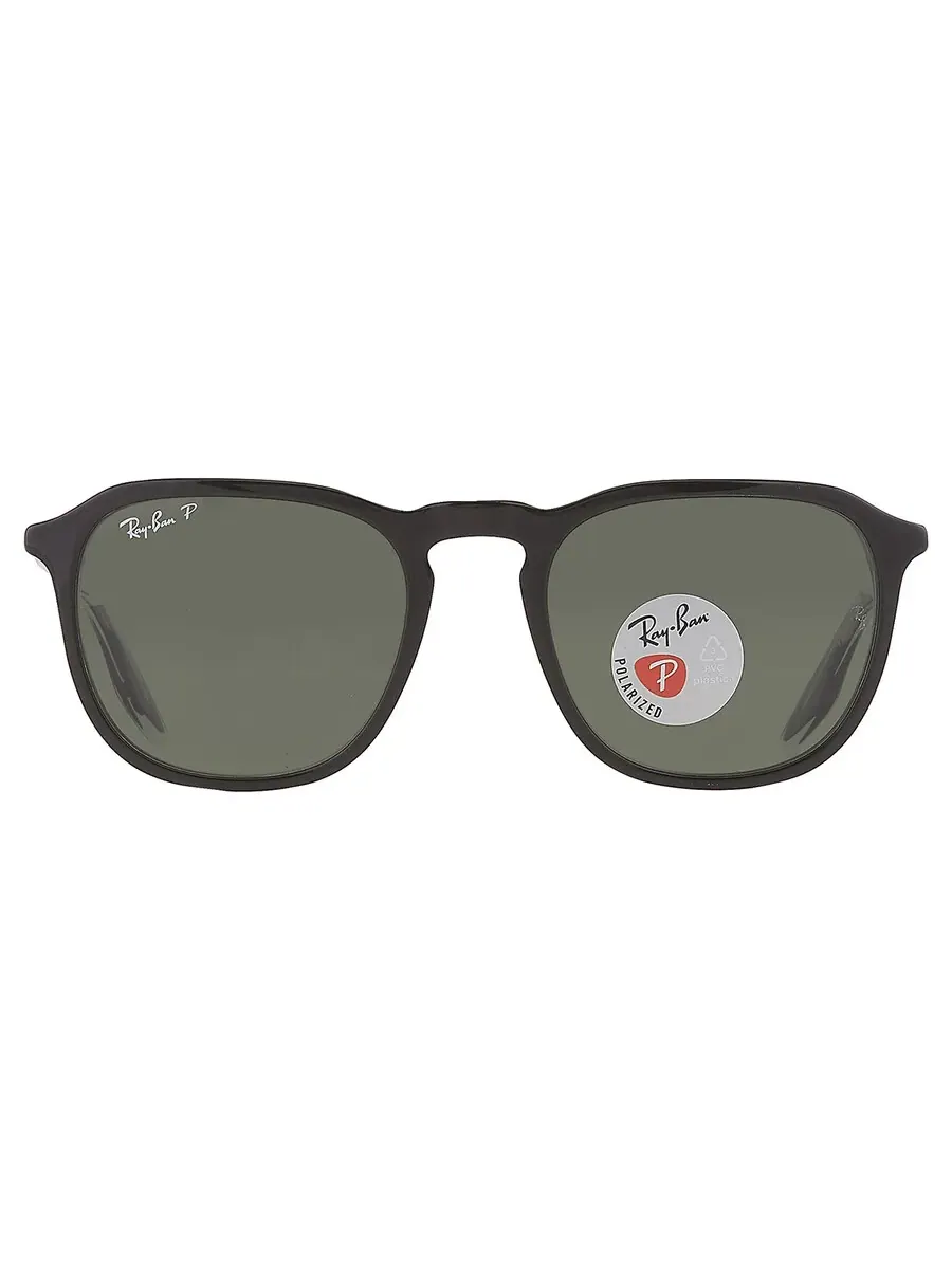 Солнцезащитные очки Ray Ban Polarized Green Square унисекс RB2203 919/58 52 Ray-Ban