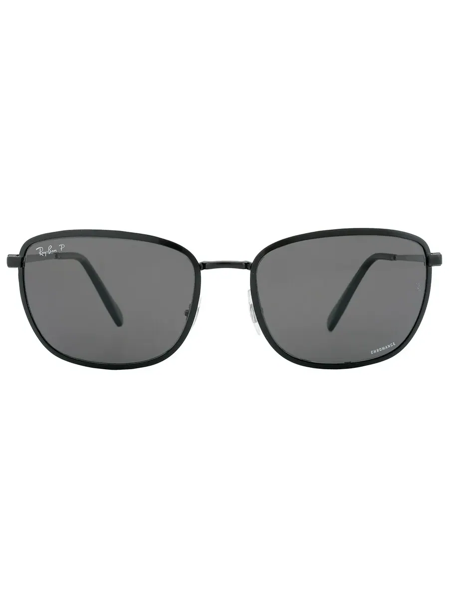 Солнцезащитные очки Ray Ban поляризованные серые квадратные унисекс RB3705 002/K8 60 Ray-Ban