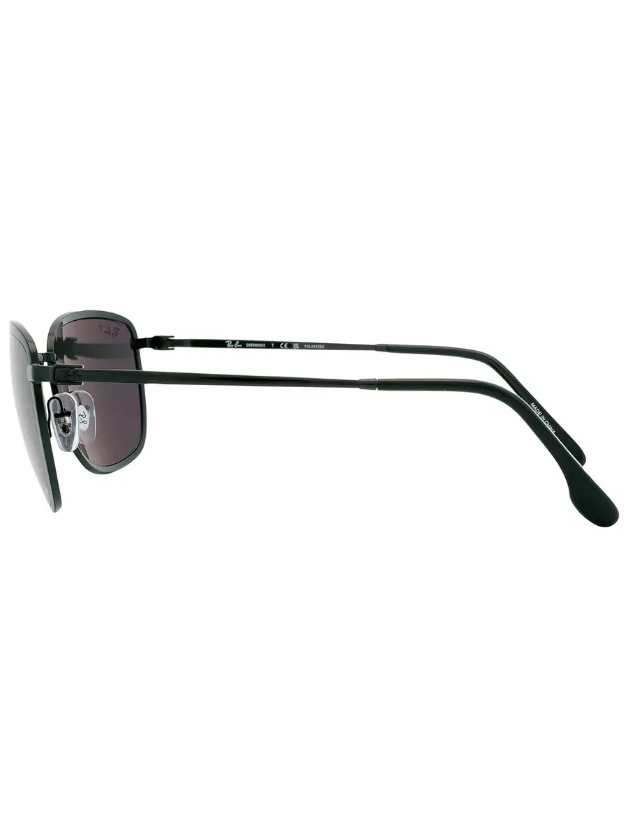 Солнцезащитные очки Ray Ban поляризованные серые квадратные унисекс RB3705 002/K8 60 Ray-Ban — изображение 4 из 5, серый