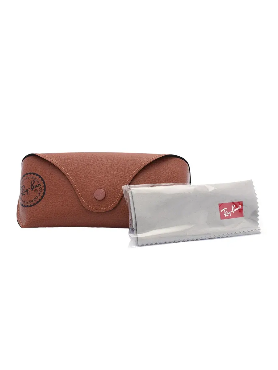 Солнцезащитные очки Ray Ban Round Metal Green Classic G-15 унисекс RB3447N 001 50 Ray-Ban — изображение 4 из 4, зеленый