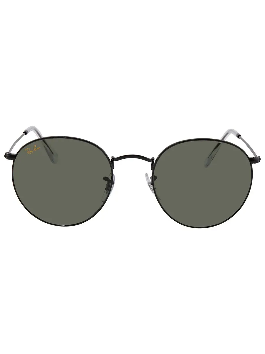 Солнцезащитные очки Ray Ban Round Metal Legend Green Classic G-15 круглые унисекс RB3447 919931 53 Ray-Ban