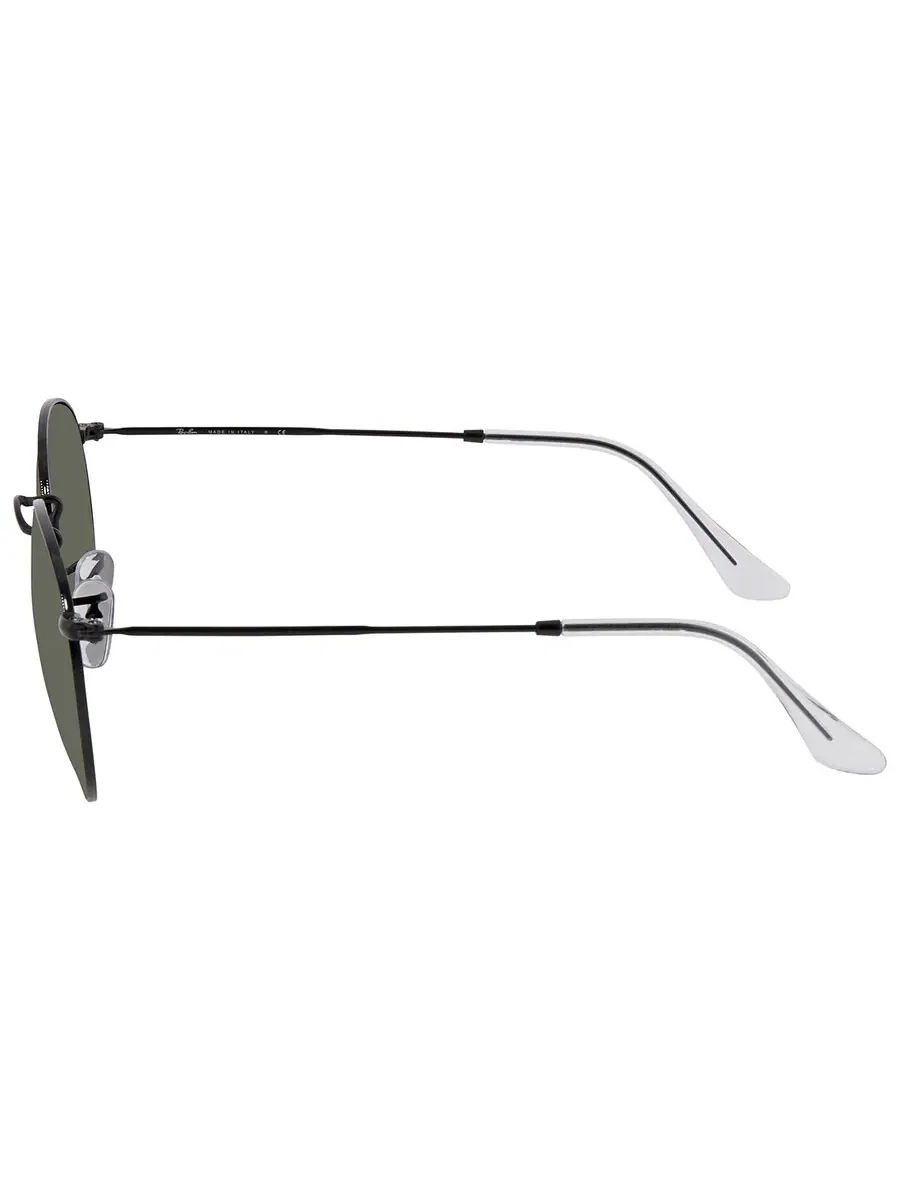 Солнцезащитные очки Ray Ban Round Metal Legend Green Classic G-15 круглые унисекс RB3447 919931 53 Ray-Ban, черный