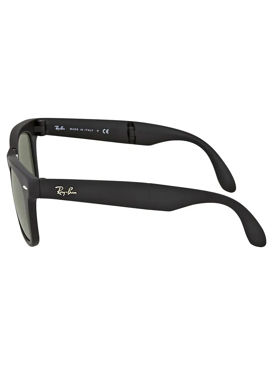 Солнцезащитные очки Ray Ban Wayfarer Folding Classic Green Classic G-15 унисекс RB4105 601S 50 Ray-Ban — изображение 3 из 5