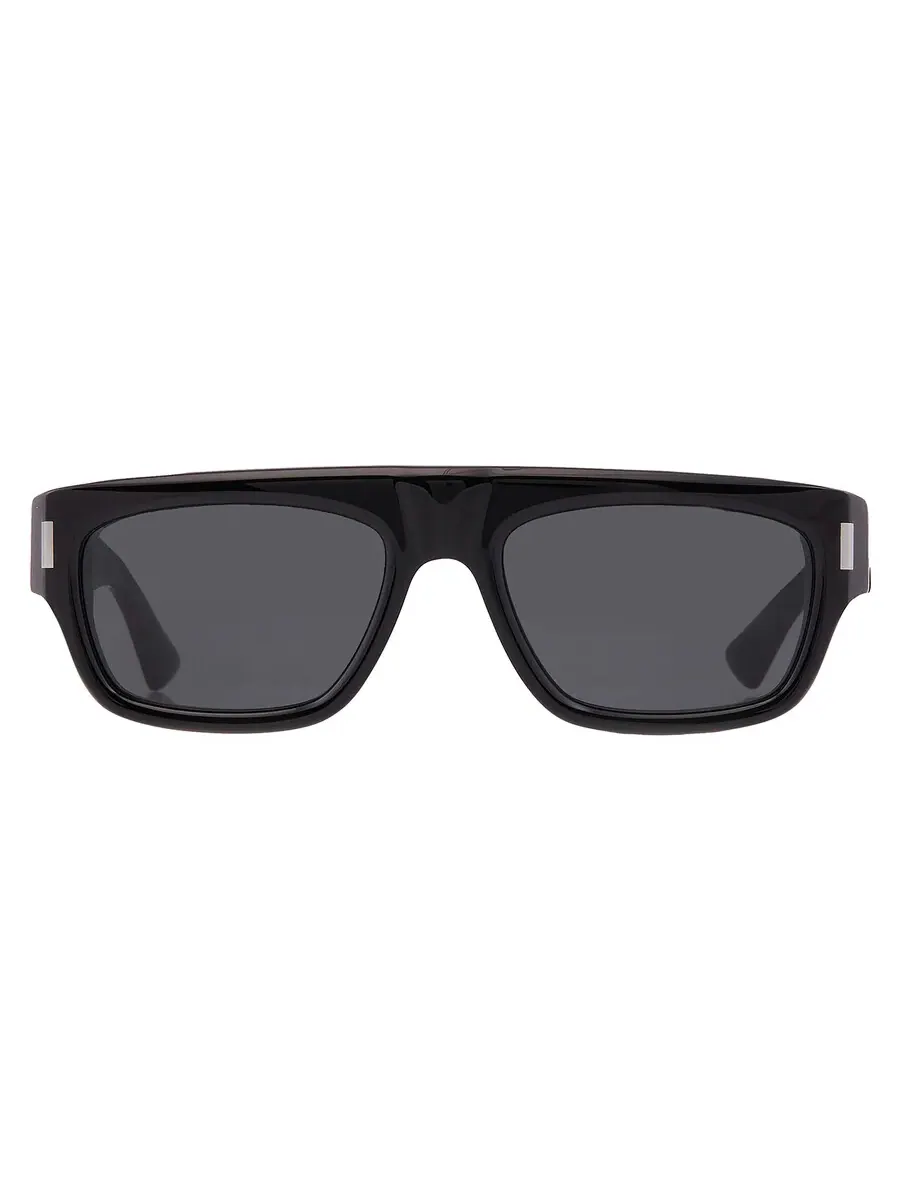 Мужские солнцезащитные очки Saint Laurent Black Square SL 762 001 55