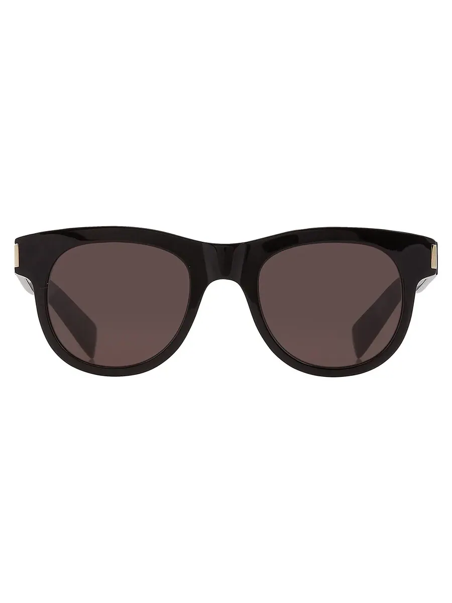 Солнцезащитные очки Saint Laurent Black Square унисекс SL 571 006 51