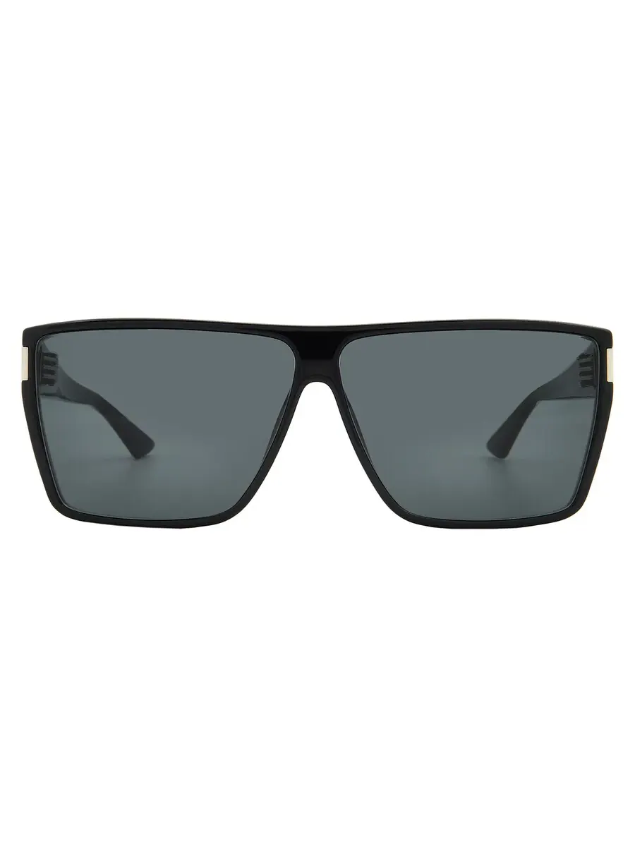 Солнцезащитные очки Saint Laurent Black Square универсальные SL 756 001 64