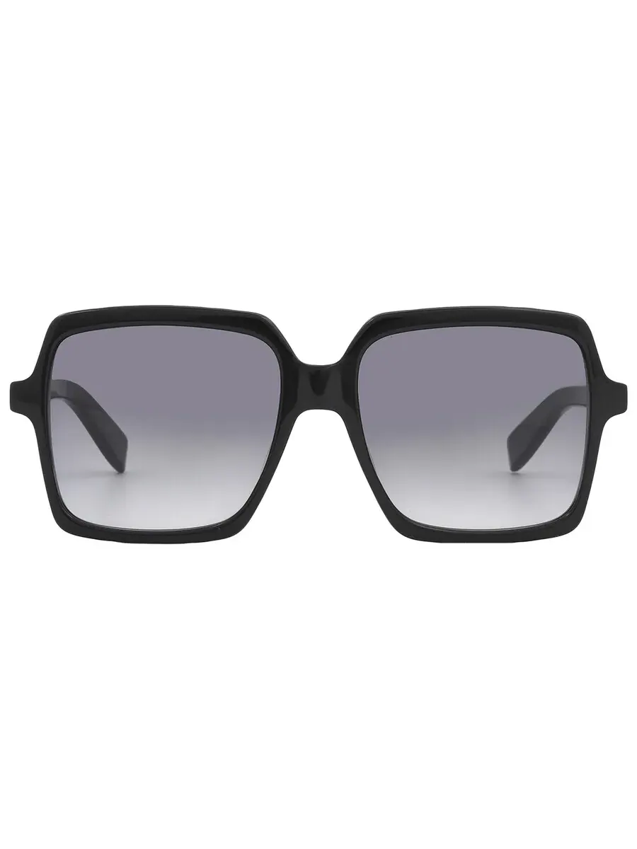 Женские солнцезащитные очки Saint Laurent серого градиента квадратной формы SL 174 001 56