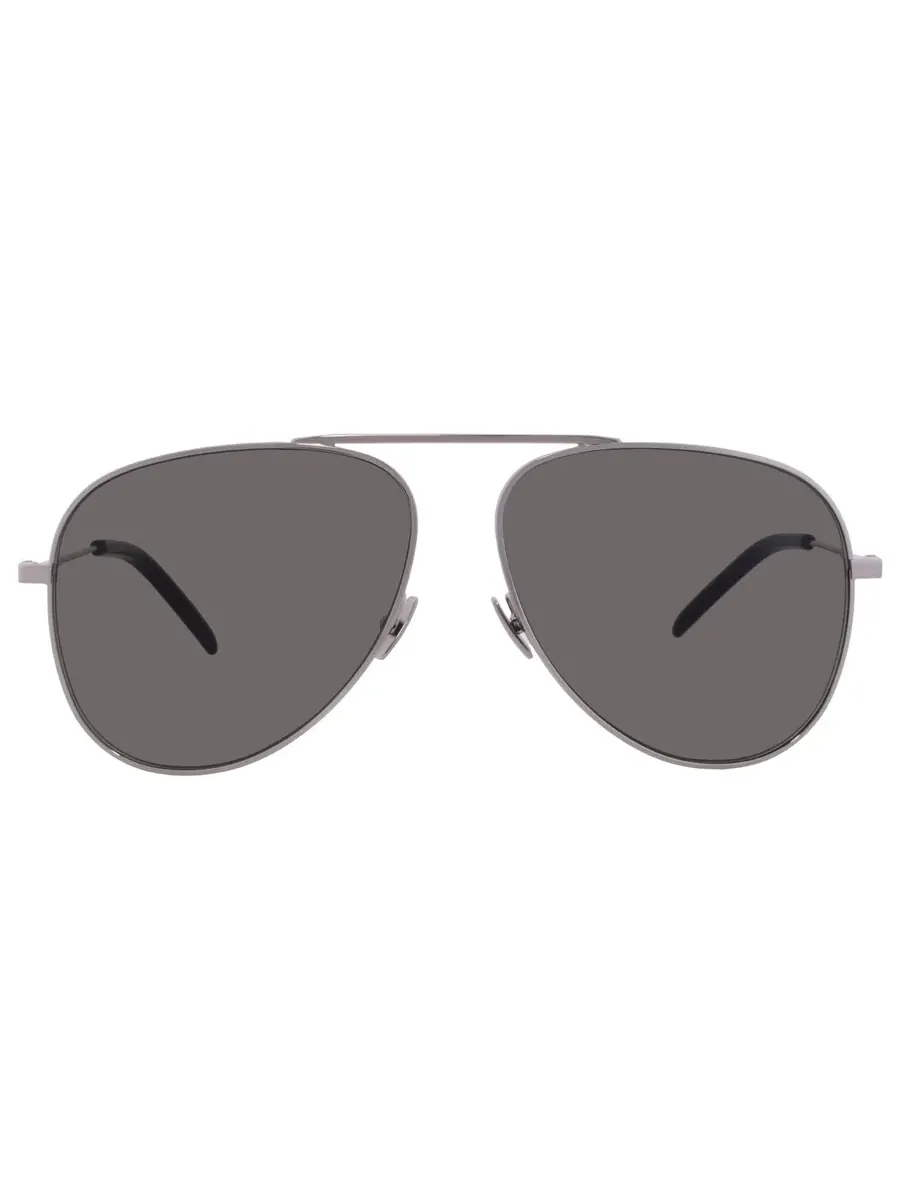 Солнцезащитные очки Saint Laurent Grey Pilot унисекс SL 800 002 59