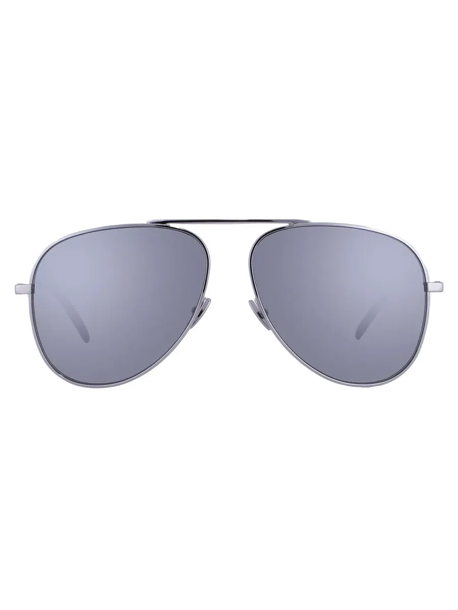 Солнцезащитные очки Saint Laurent Silver Pilot унисекс SL 800 003 59