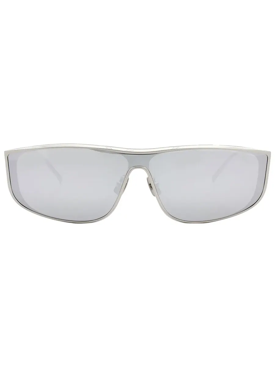 Солнцезащитные очки Saint Laurent Silver Shield унисекс SL 605 LUNA 003 135