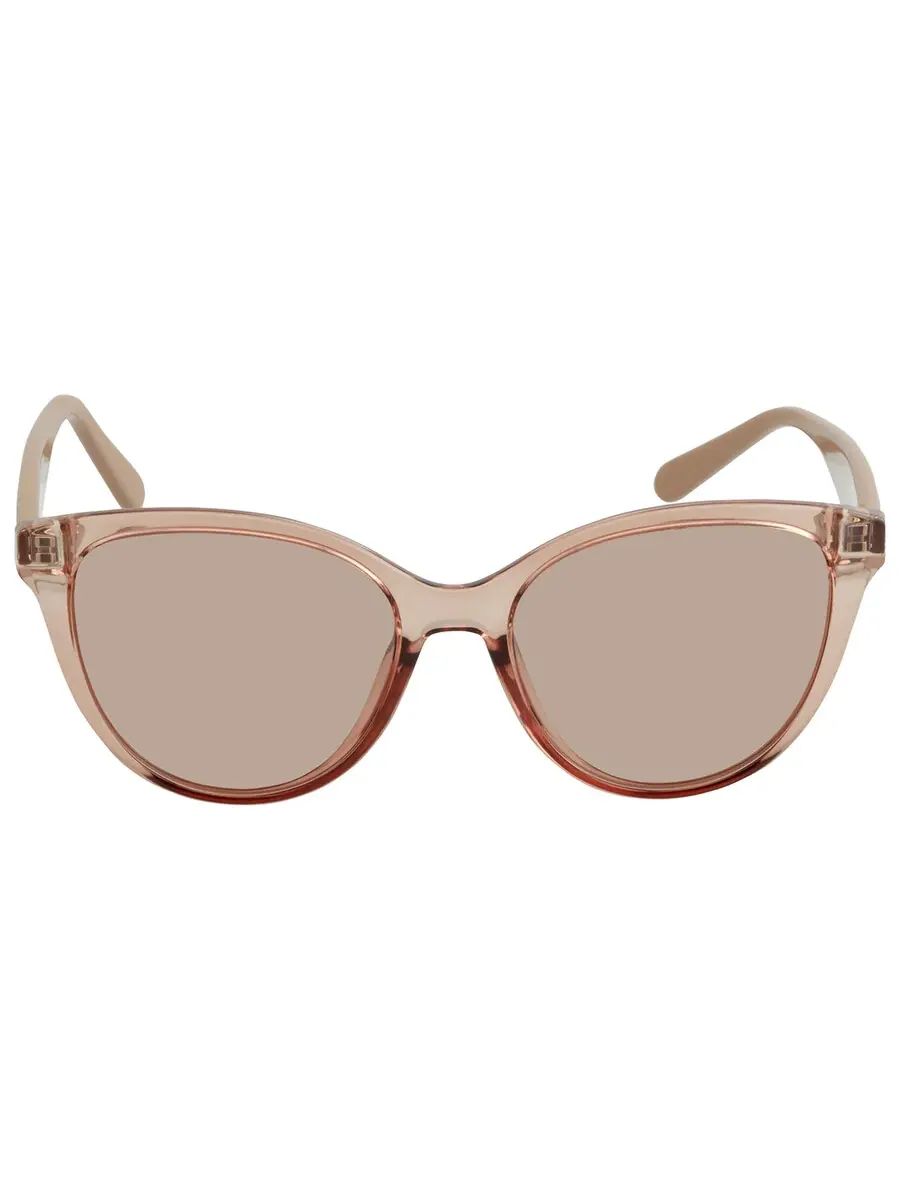 Солнцезащитные очки женские Salvatore Ferragamo бежевые «Кошачий глаз» SF1073S 278 54