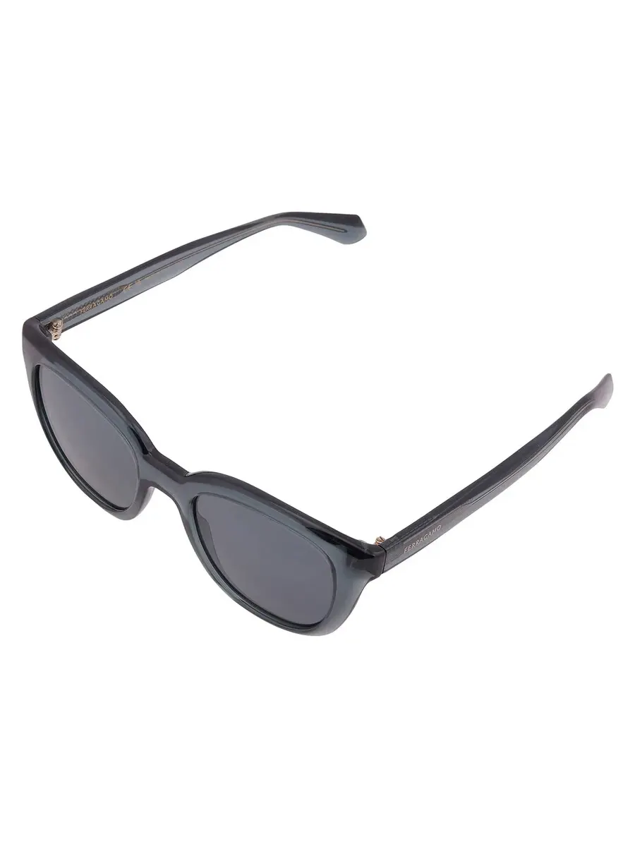 Солнцезащитные очки женские Salvatore Ferragamo Blue Cat Eye SF2000S 438 52 — изображение 3 из 4, синий