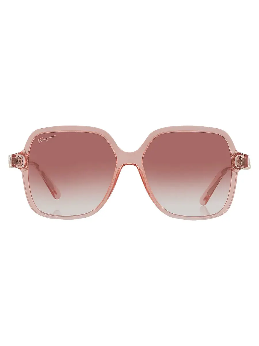 Женские солнцезащитные очки Salvatore Ferragamo Coral Square SF1083S 840 57