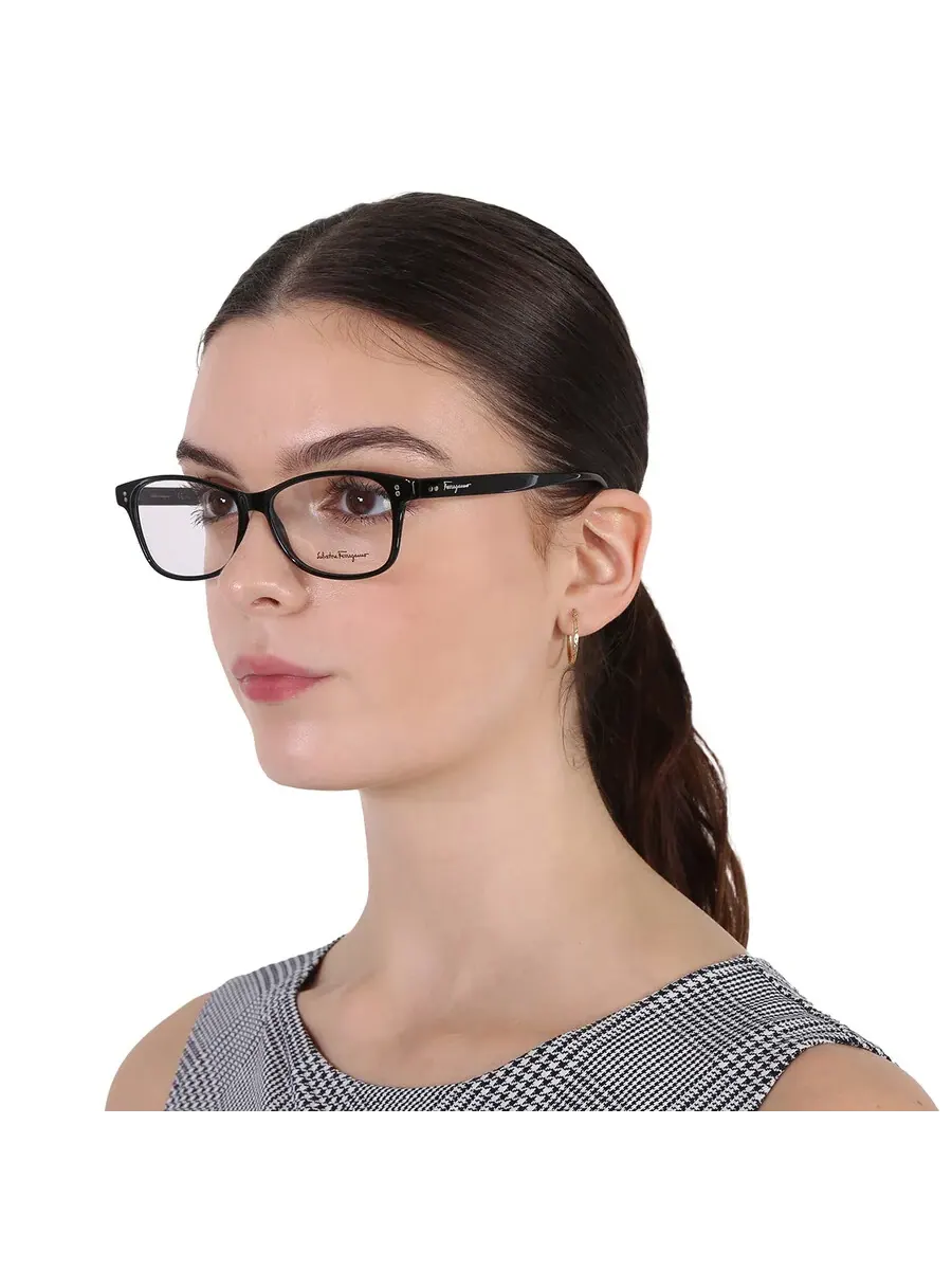 Женские очки Salvatore Ferragamo Demo прямоугольной формы SF2910 001 55 — 2