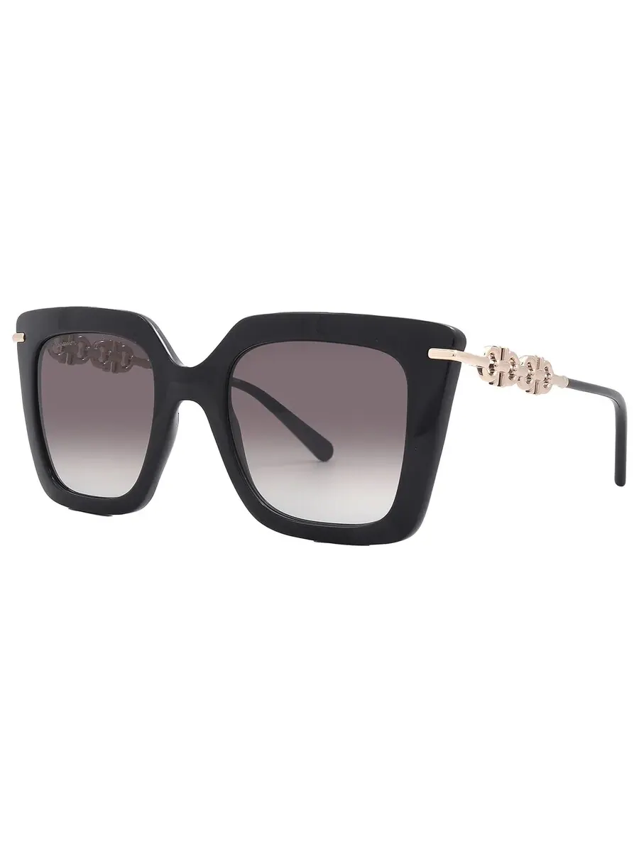 Солнцезащитные очки женские Salvatore Ferragamo серые градиентные с бабочкой SF1041S 001 51 — изображение 3 из 5, серый