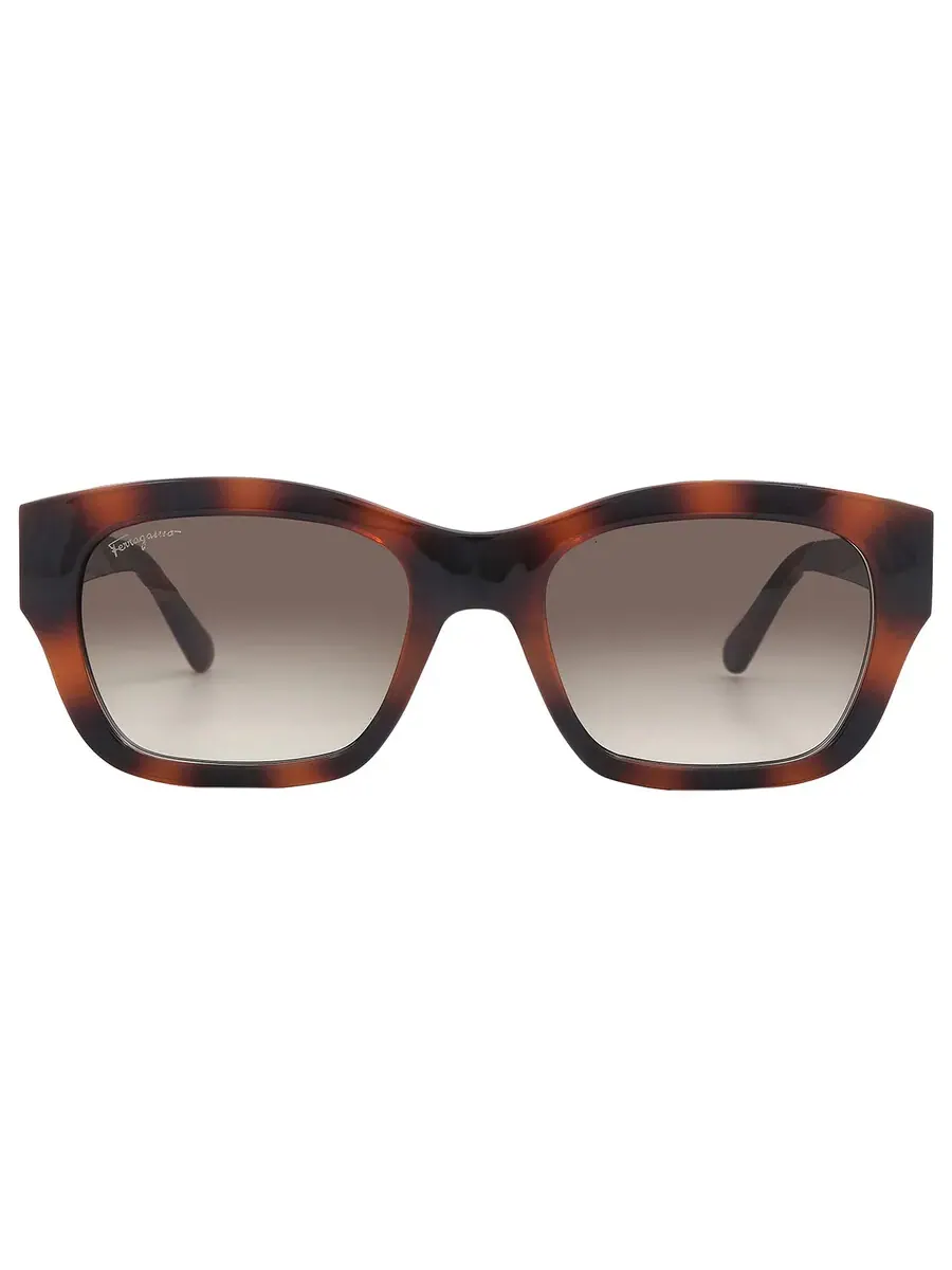 Солнцезащитные очки женские Salvatore Ferragamo SF1012S 214 53 серые градиентные квадратные