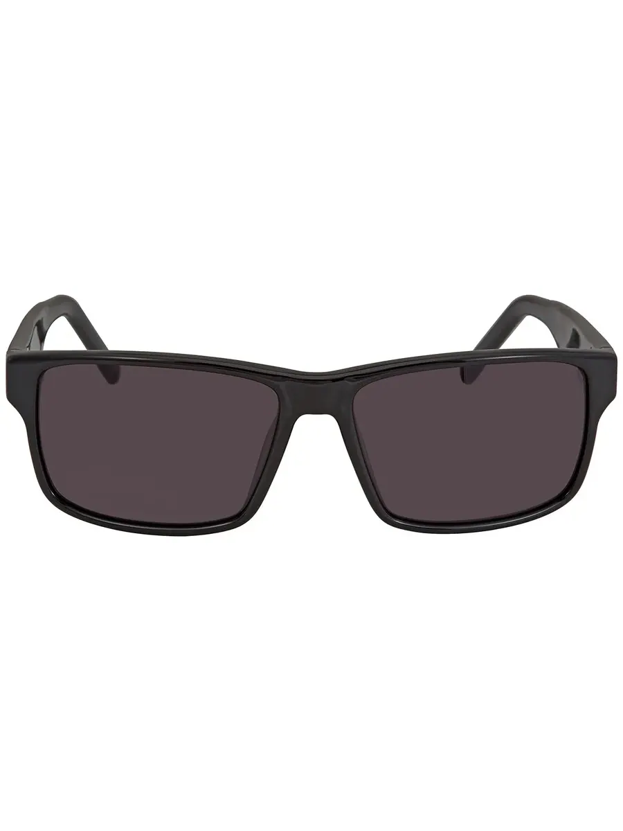 Солнцезащитные очки для мужчин Salvatore Ferragamo серые прямоугольные 58 мм SF960S 001 58