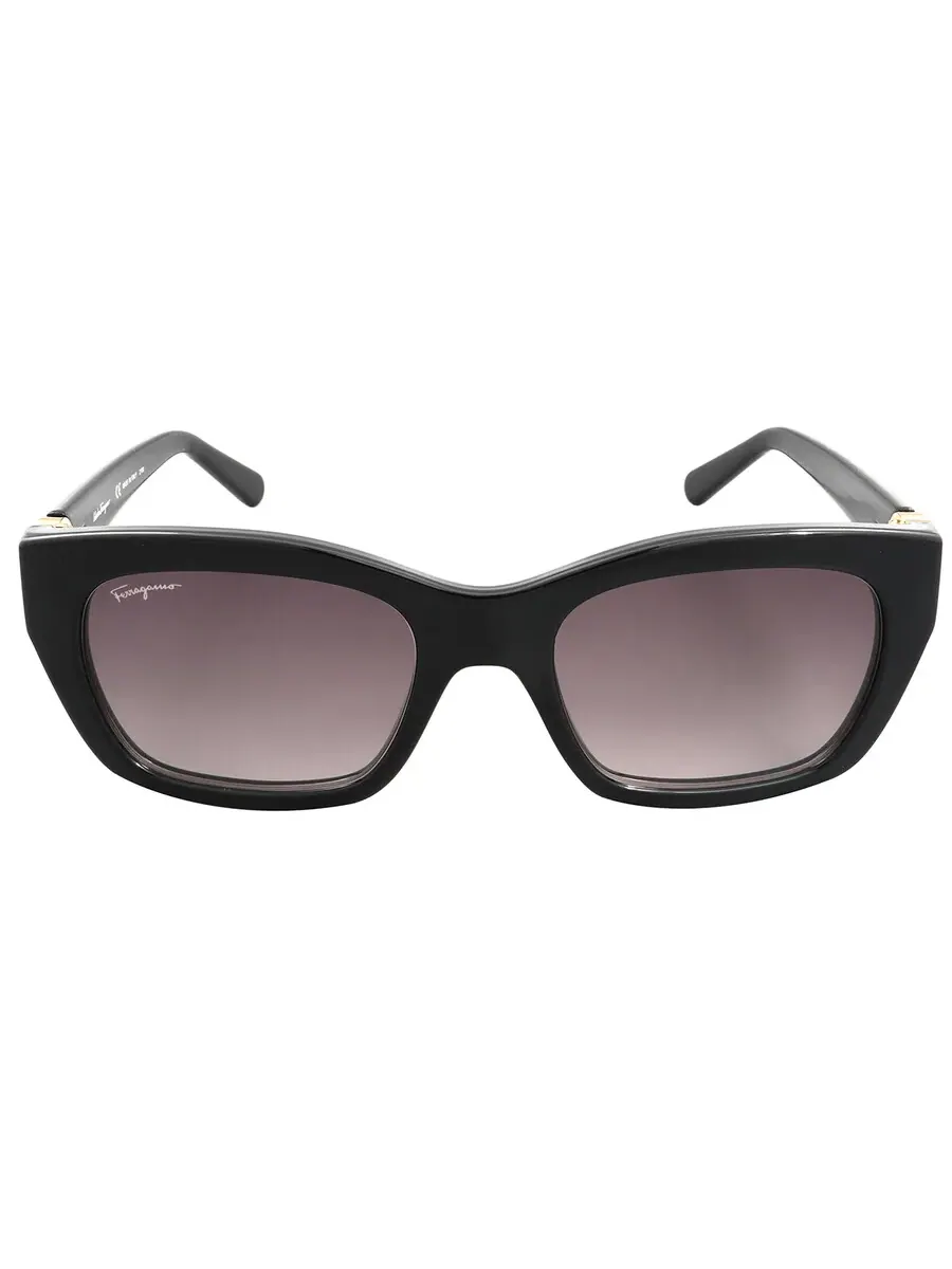 Очки для женщин Ferragamo серые градиентные квадратные SF1012S 001 53