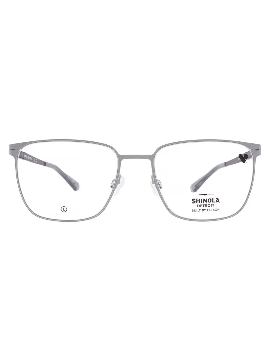 Очки унисекс Shinola Demo Square SH31000 046 54 — серебристый