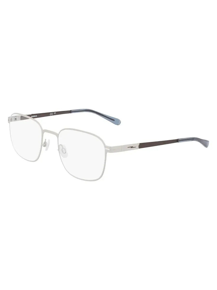 Очки унисекс Shinola Demo Square SH31001 046 50 — серебристый