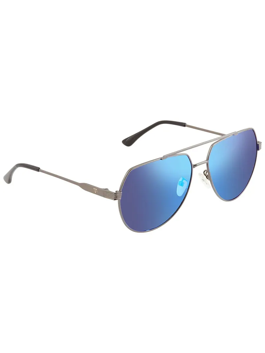 Солнцезащитные очки унисекс Sixty One Costa Mirror Coating Pilot SIXS111BL