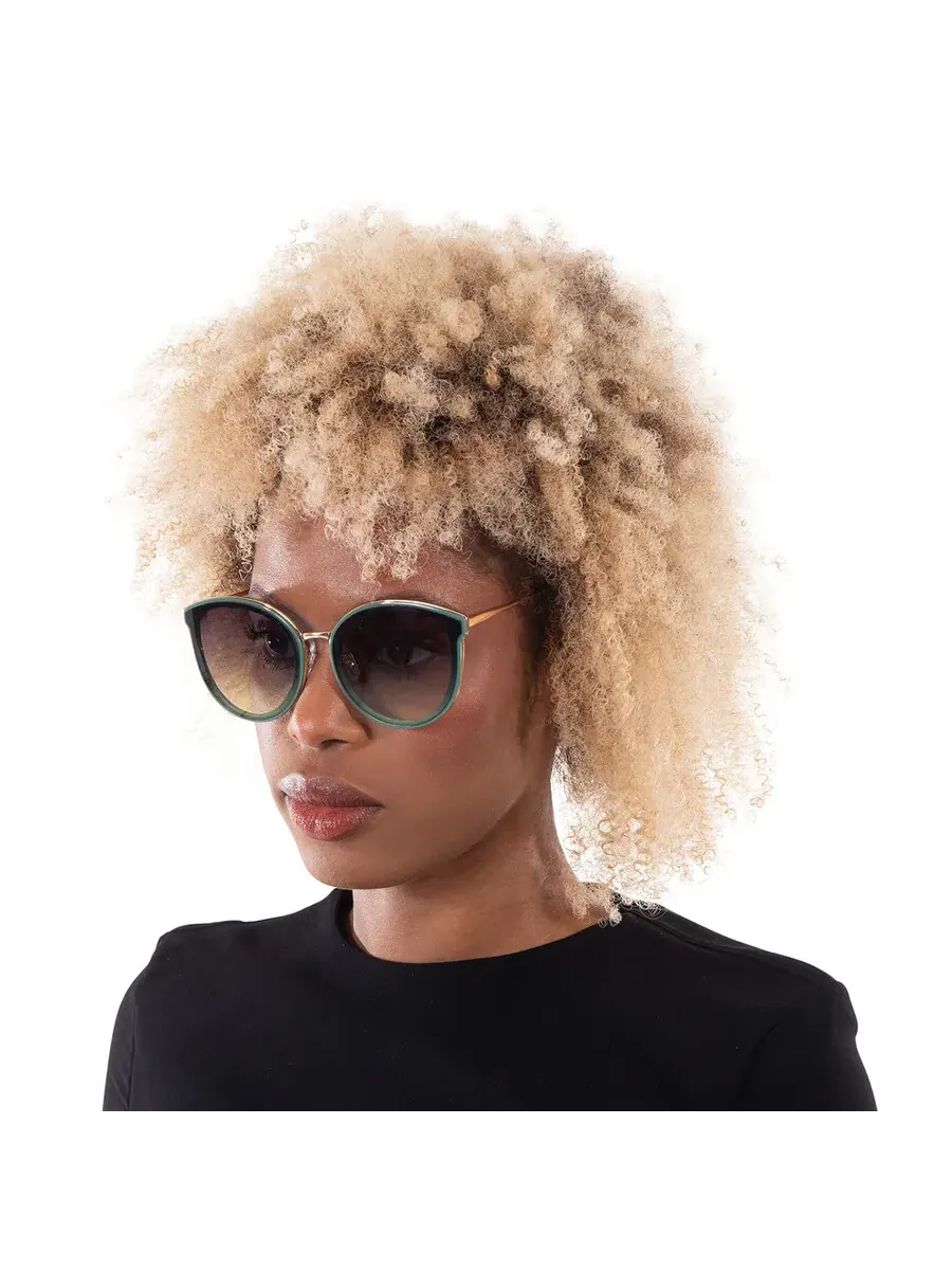 Очки солнцезащитные унисекс Spy COLADA Green Sunset Fade Oval 6700000000010 — изображение 2 из 5, зеленый