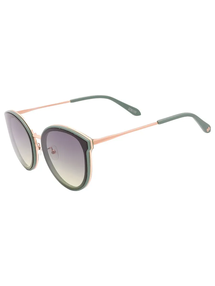 Очки солнцезащитные унисекс Spy COLADA Green Sunset Fade Oval 6700000000010 — изображение 4 из 5, зеленый