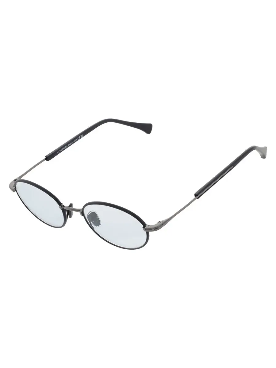 Овальные мужские очки Tom Ford с защитой от синего света FT5973-B 020 49 — изображение 3 из 4, серый