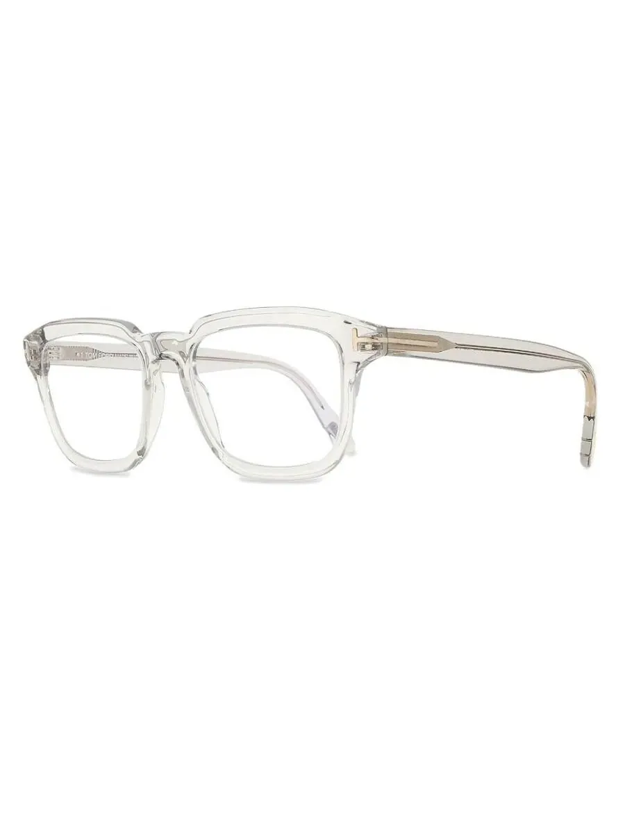Мужские прямоугольные очки Tom Ford Blue Light Block FT6032-F-B 020 52
