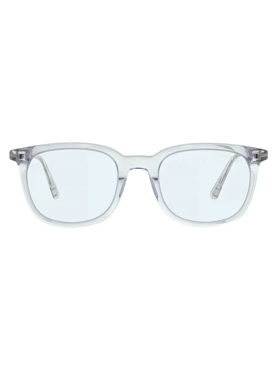 Мужские очки Tom Ford Blue Light Block Square FT5904-B 026 50 — прозрачный