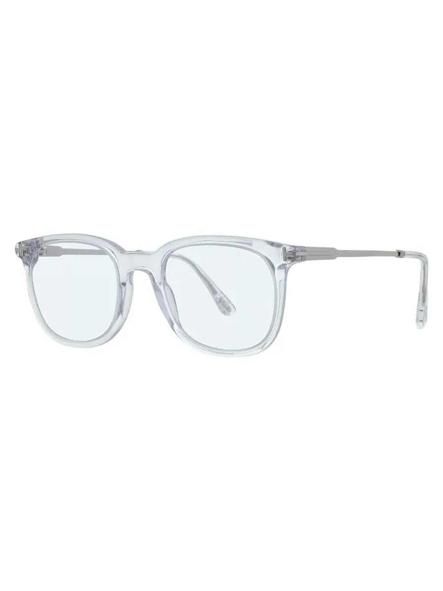 Мужские очки Tom Ford Blue Light Block Square FT5904-B 026 50 — изображение 2 из 4, прозрачный