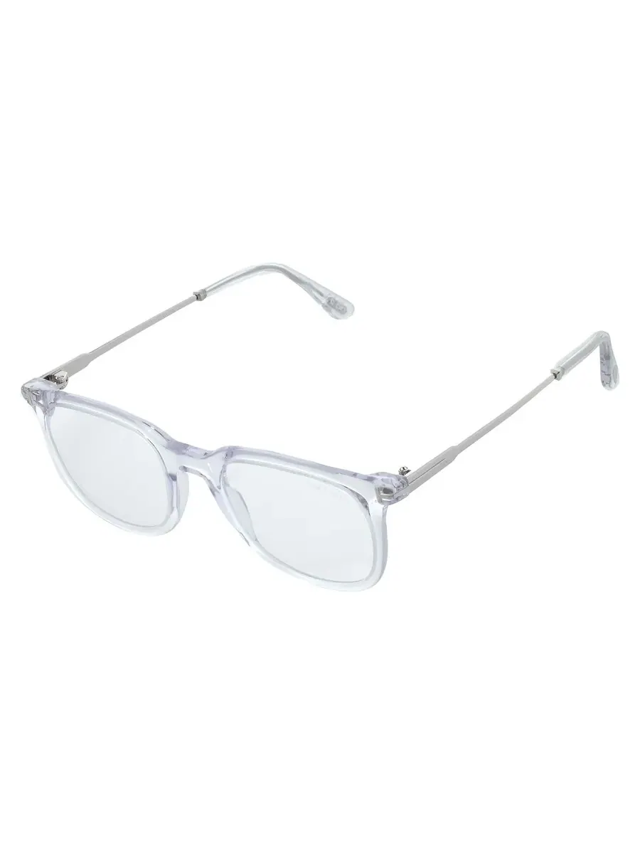 Мужские очки Tom Ford Blue Light Block Square FT5904-B 026 50 — изображение 3 из 4, прозрачный