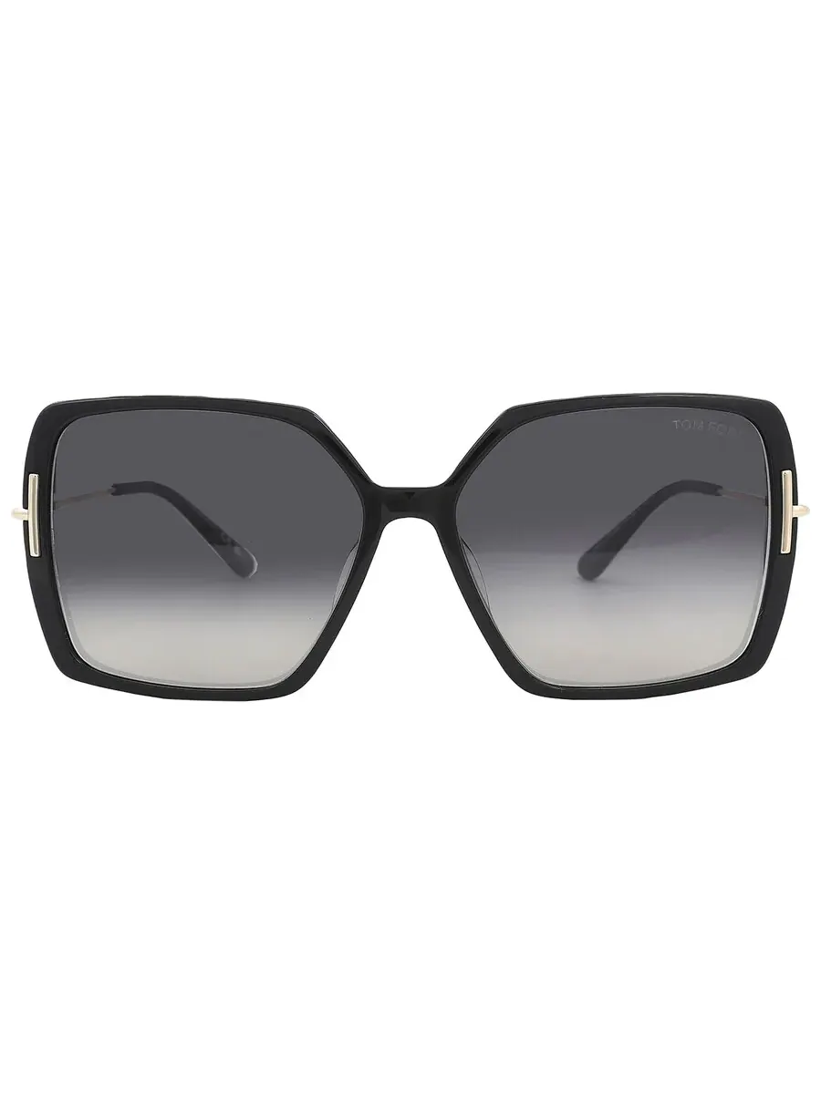 Очки для женщин Tom Ford Joanna Smoke с градиентными линзами FT1039 01B 59