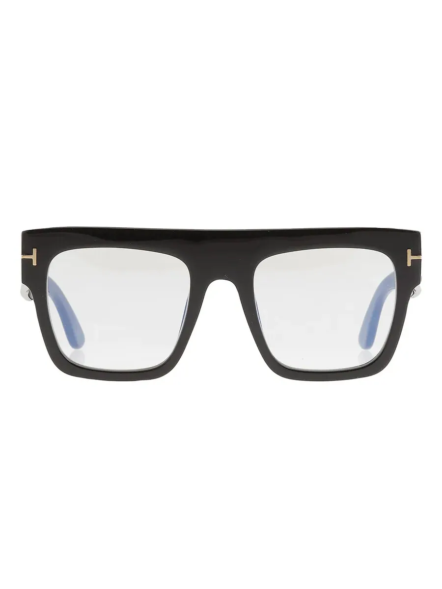 Женские очки Tom Ford Renee Blue Light Block Browline FT0847 001 52