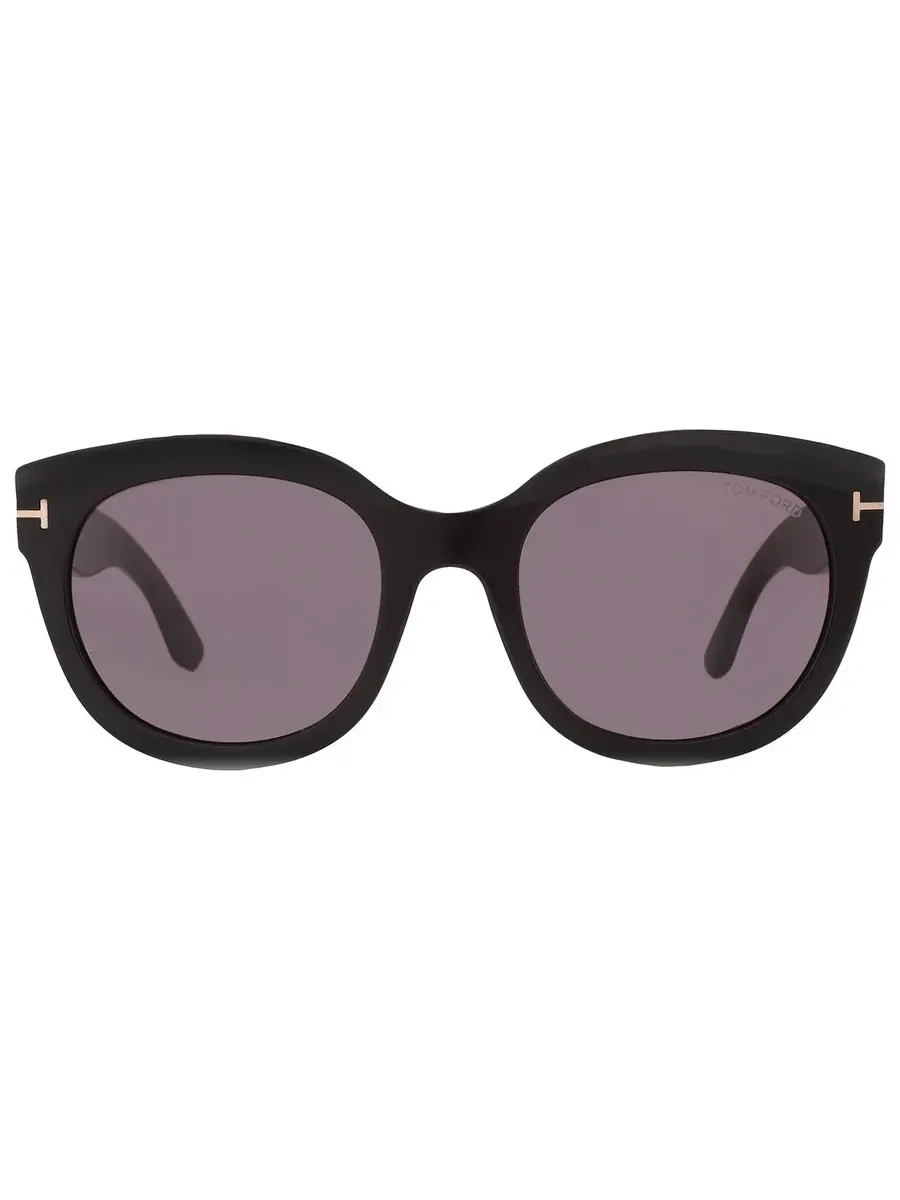 Женские солнцезащитные очки Tom Ford Tamara Smoke Oval FT1114 01A 54