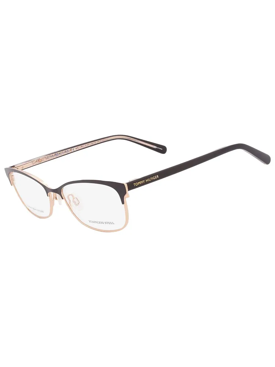 Женские очки Tommy Hilfiger Demo Cat Eye TH 1777 07C5 52 — 4