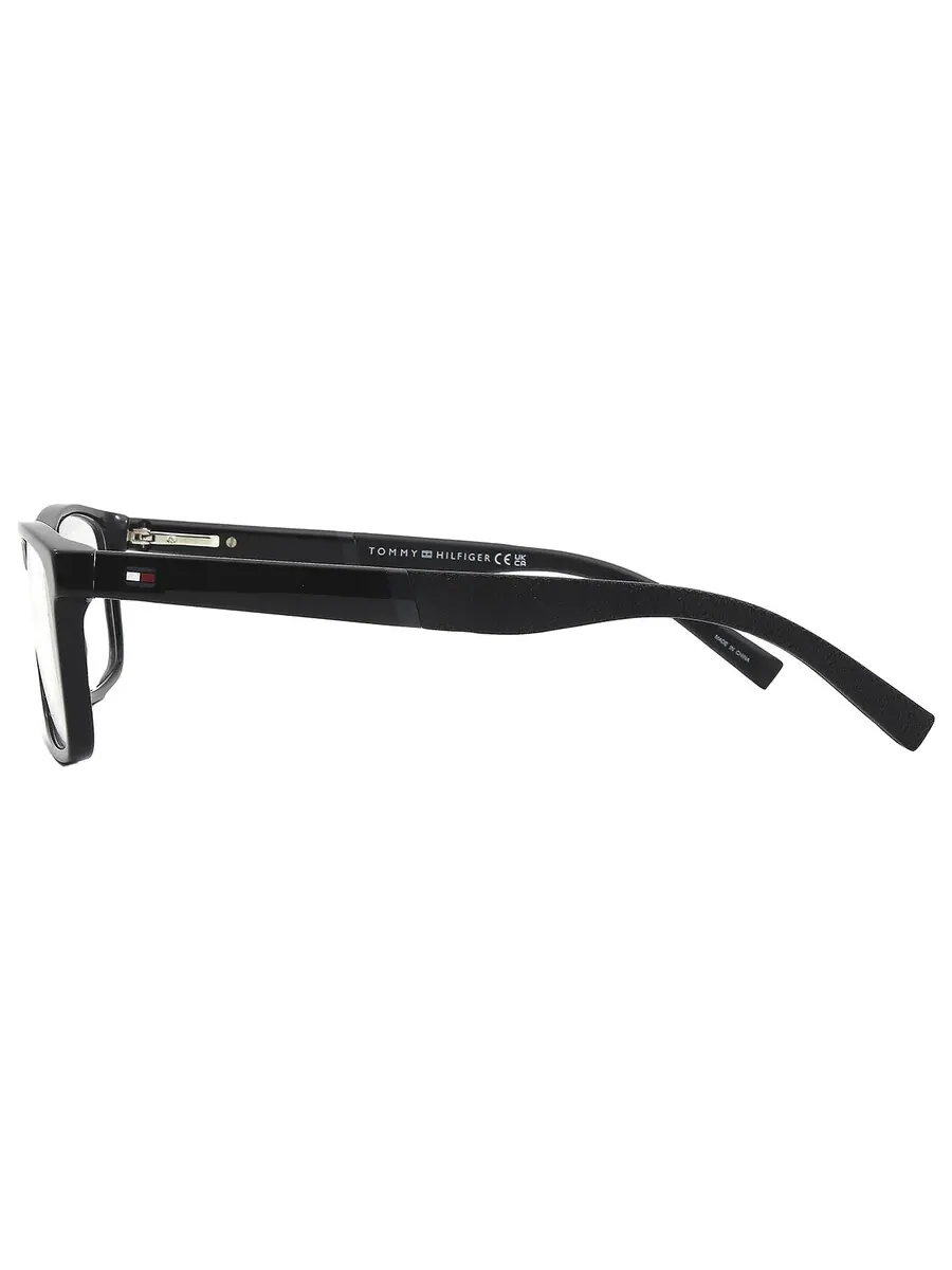 Мужские очки Tommy Hilfiger Demo Rectangular TH 1909 0807 56 — изображение 4 из 6, черный