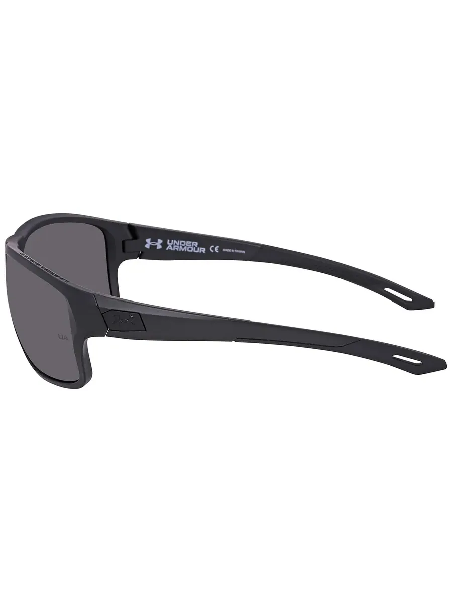 Серые мужские солнцезащитные очки Under Armour UA 0004/S 0003/6C 65 — изображение 3 из 3, черный
