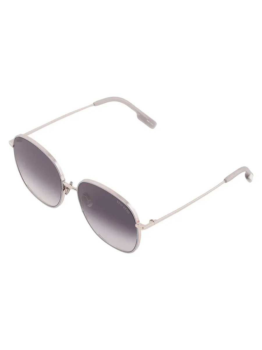 Женские солнцезащитные очки Vedi Vero Grey Gradient Square VVBM09 GRY 58 — изображение 3 из 4, серый