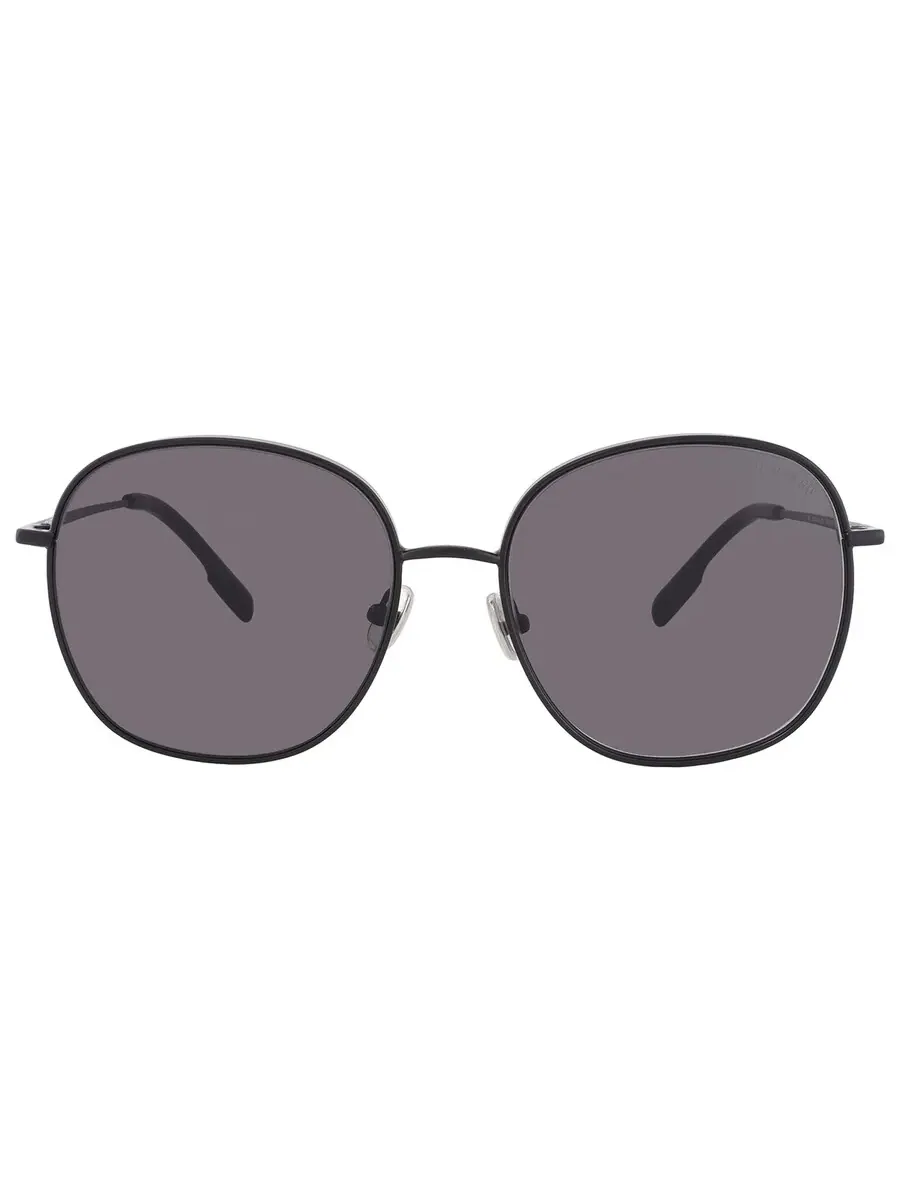 Солнцезащитные очки Vedi Vero Grey Round унисекс VVBM09 BLK 58 — черный