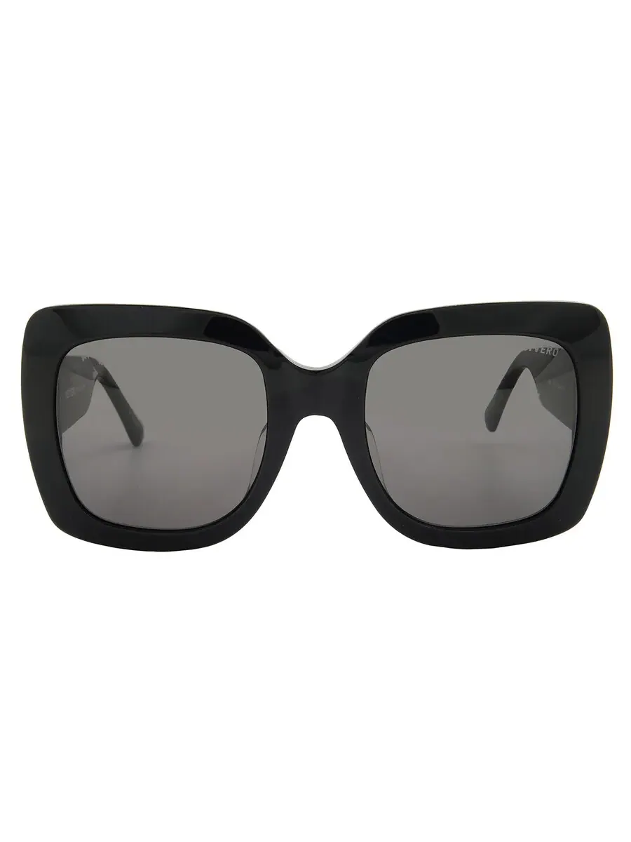 Женские солнцезащитные очки Vedi Vero Grey Square VVA01/BLK55-24-145