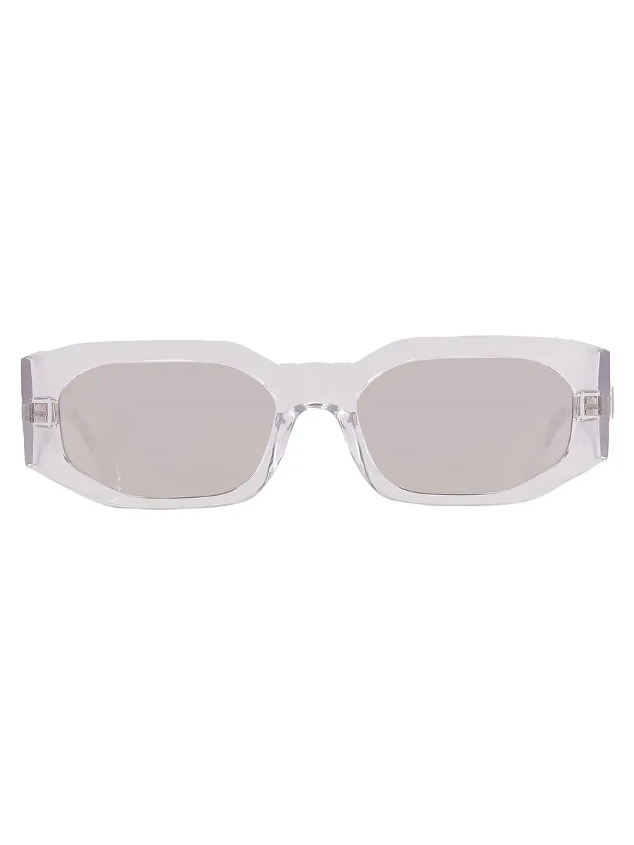 Солнцезащитные очки Versace Clear Mirror Silver Irregular VE4489U 148/8V 55 — прозрачный