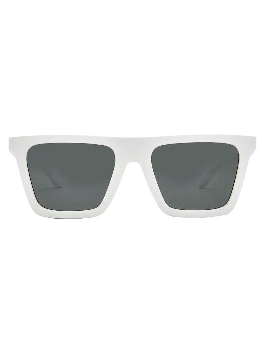 Мужские солнцезащитные очки Versace темно-серого цвета Browline VE4468U 314/87 53