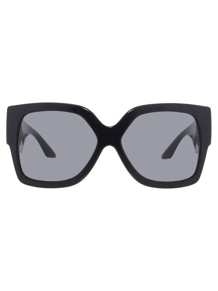 Очки солнцезащитные женские Versace Dark Grey Butterfly VE4402 GB1/87 59