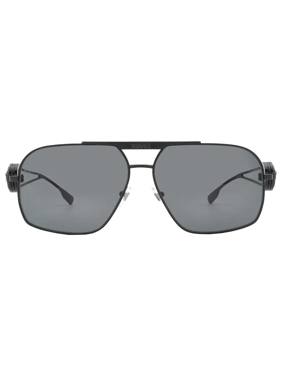 Солнцезащитные очки для мужчин Versace Dark Grey Navigator VE2269 143387 62
