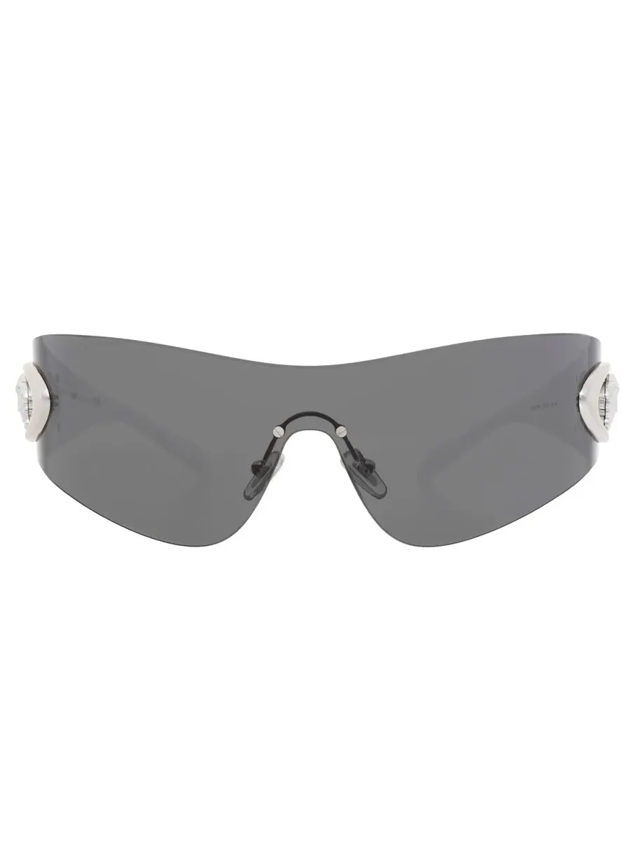 Мужские солнцезащитные очки Versace Dark Grey Shield VE2280 100087 42